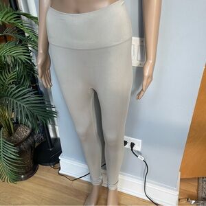 SET Active Seamless High-Waist Leggings in Light Taupe